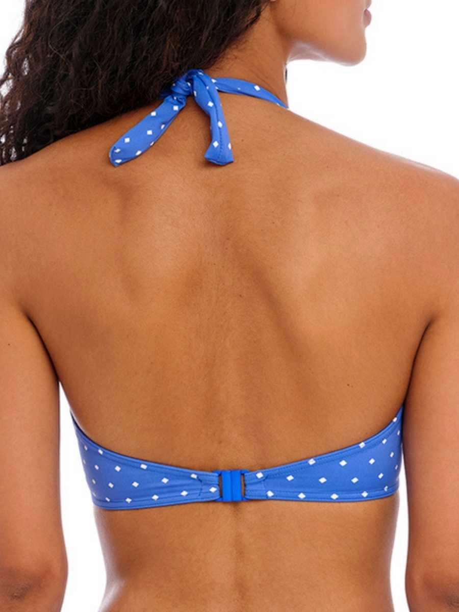 Jewel Cove Halter Bikini Top - Azure