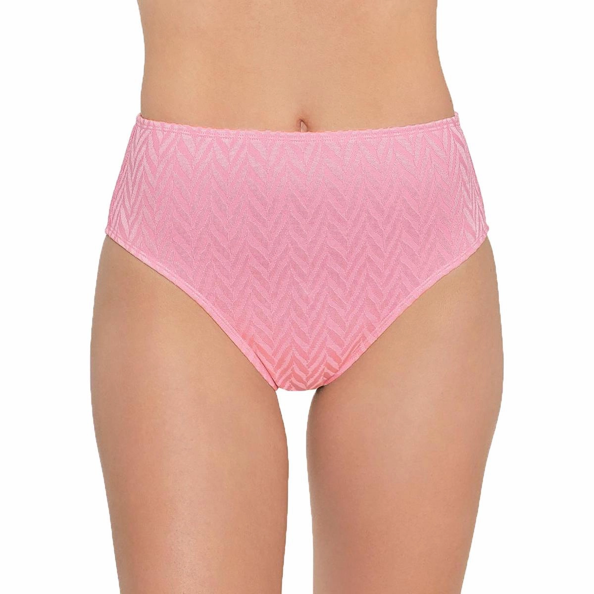 Juniors Womens Chevron High Waist Swim Bottom Separates