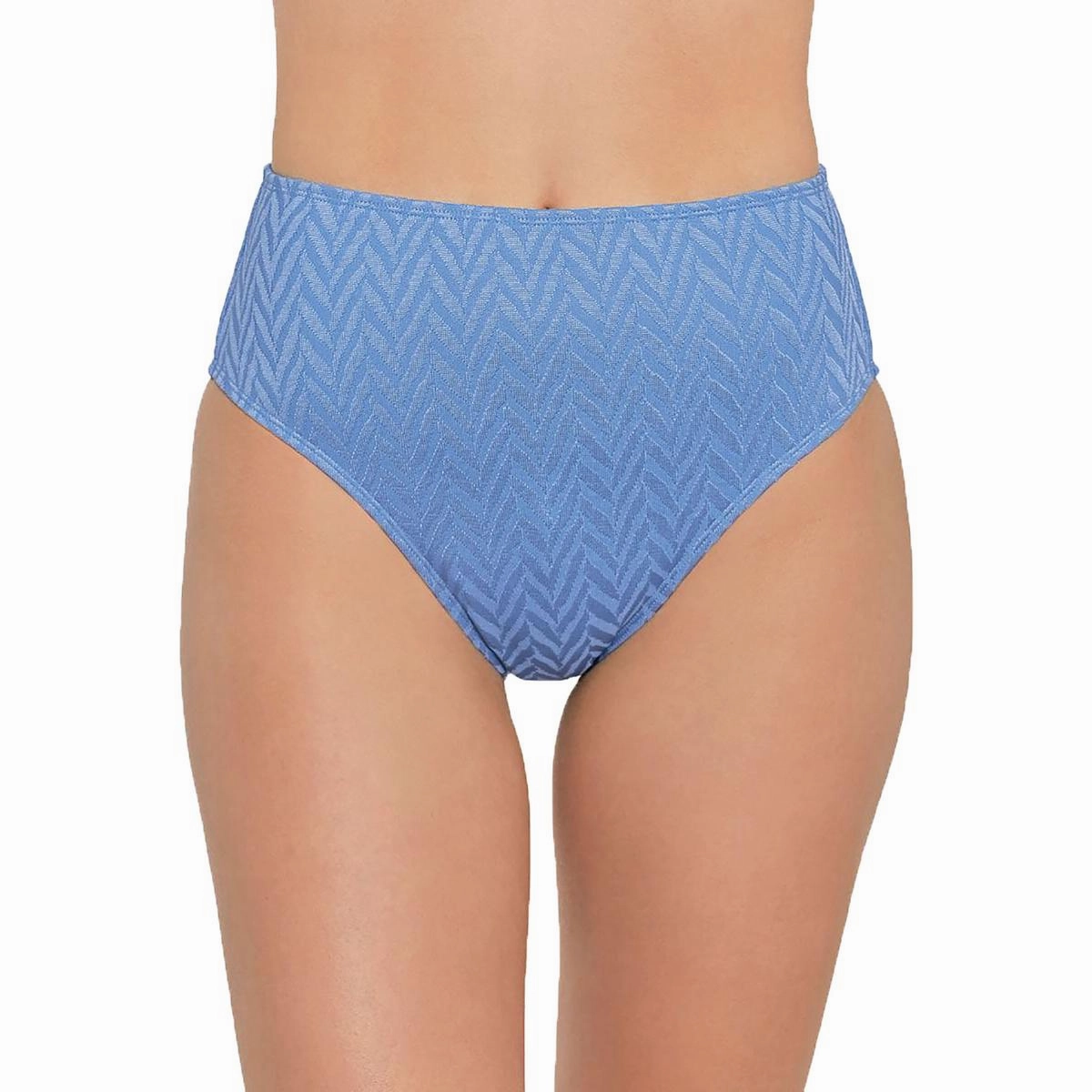Juniors Womens Chevron High Waist Swim Bottom Separates