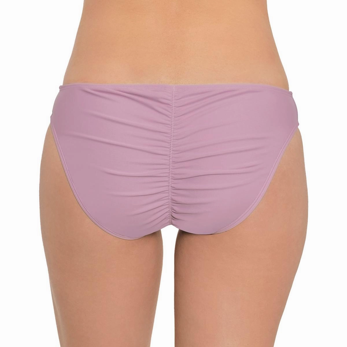 Juniors Womens Ruched Back Hipster Swim Bottom Separates