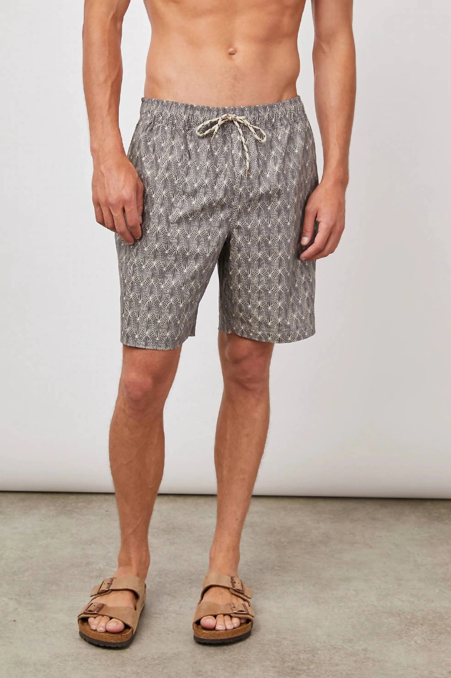 Kian Swim Short In Tin Stamp