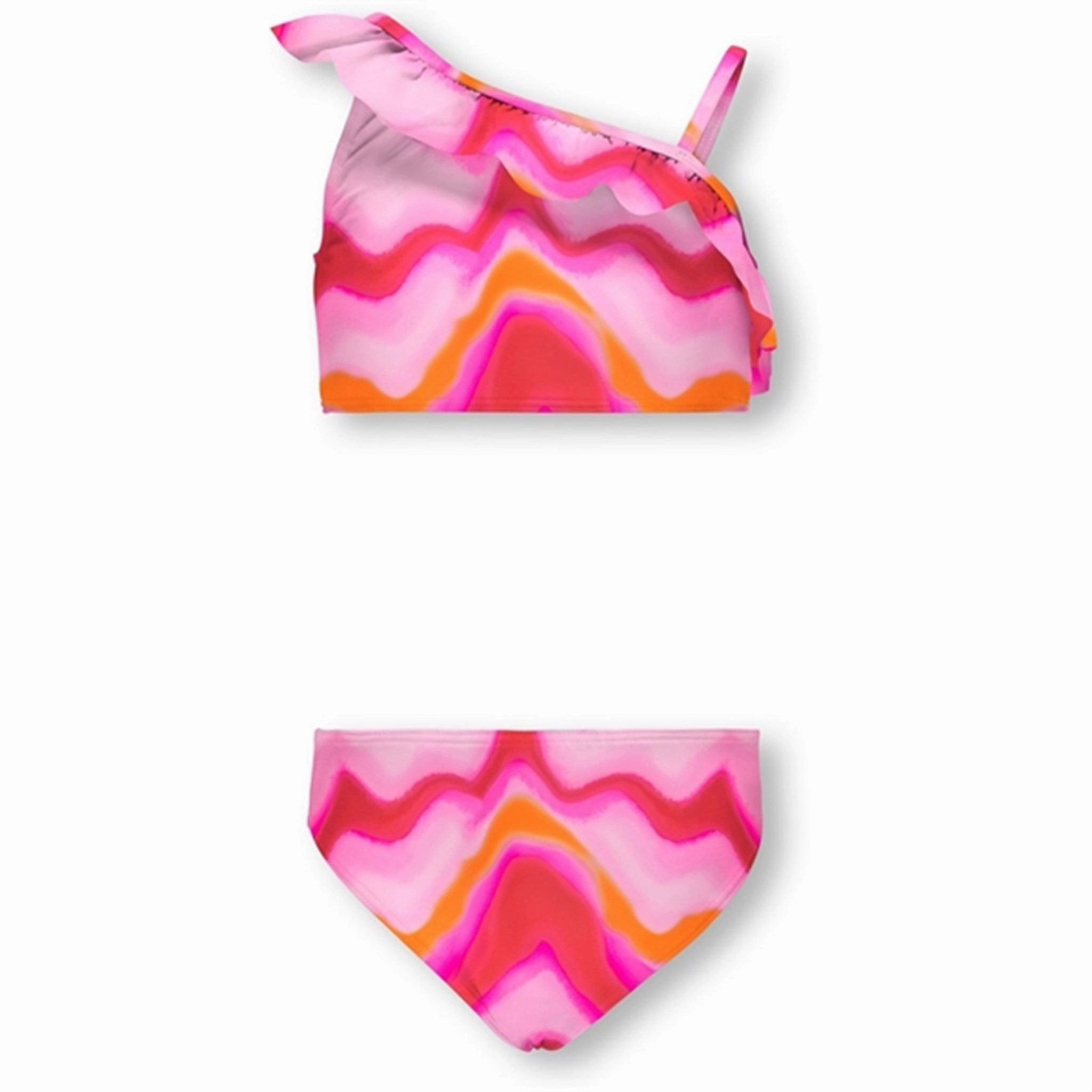 Kids ONLY Pink Lady / Heat Waves Laura One Shoulder Bikini