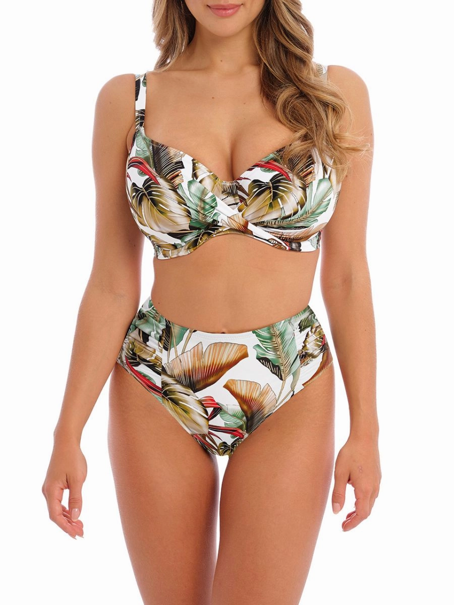 Kinabalu Full Cup Bikini Top - Jungle