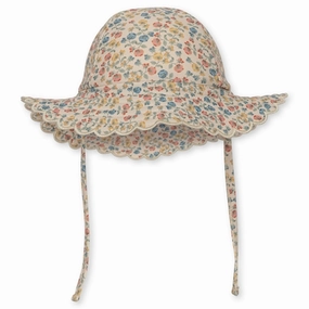 Konges Sl?jd Espalier Et Baie Scallop UV Sun Hat