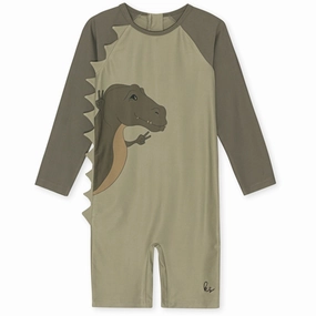 Konges Sl?jd Overland Trek Aster Swim UV Onesie Dino