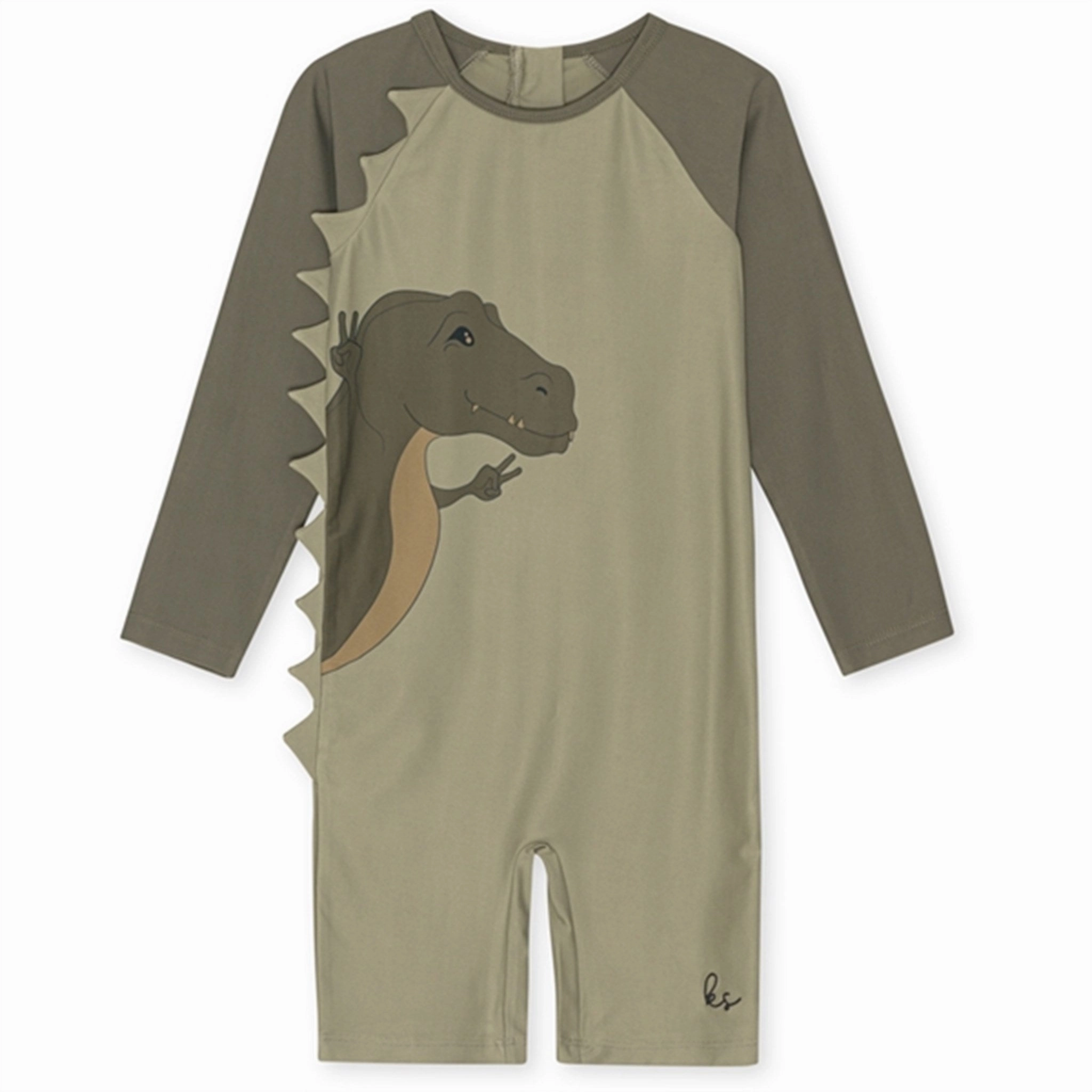 Konges Sl?jd Overland Trek Aster Swim UV Onesie Dino