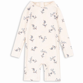 Konges Sl?jd Rock My Boat Aster Onesie Grs