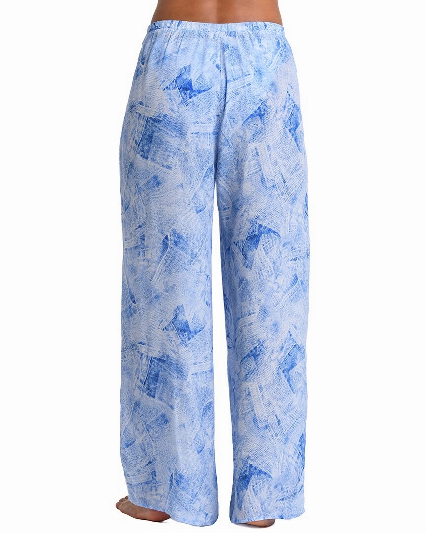 LAGENCE Geraldine Silk-Blend Denim Pant