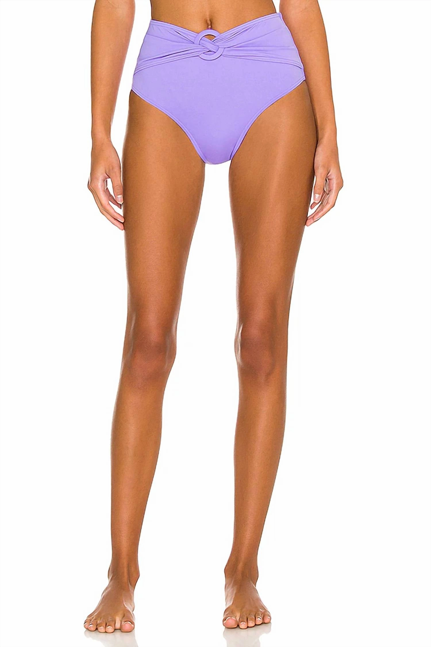 Lana Bikini Bottom In Amethyst