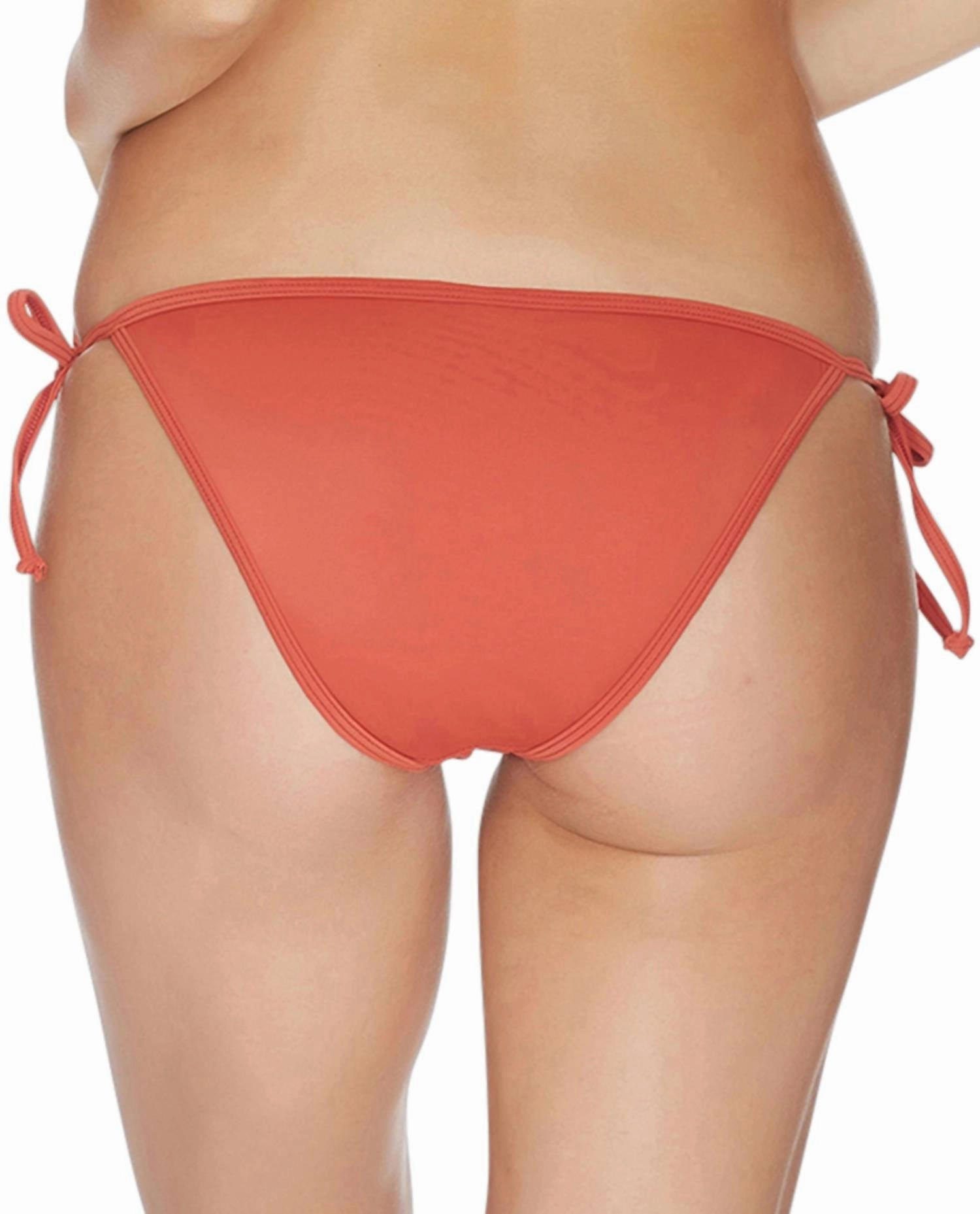 Latigo Side Tie Bikini Bottom In Red