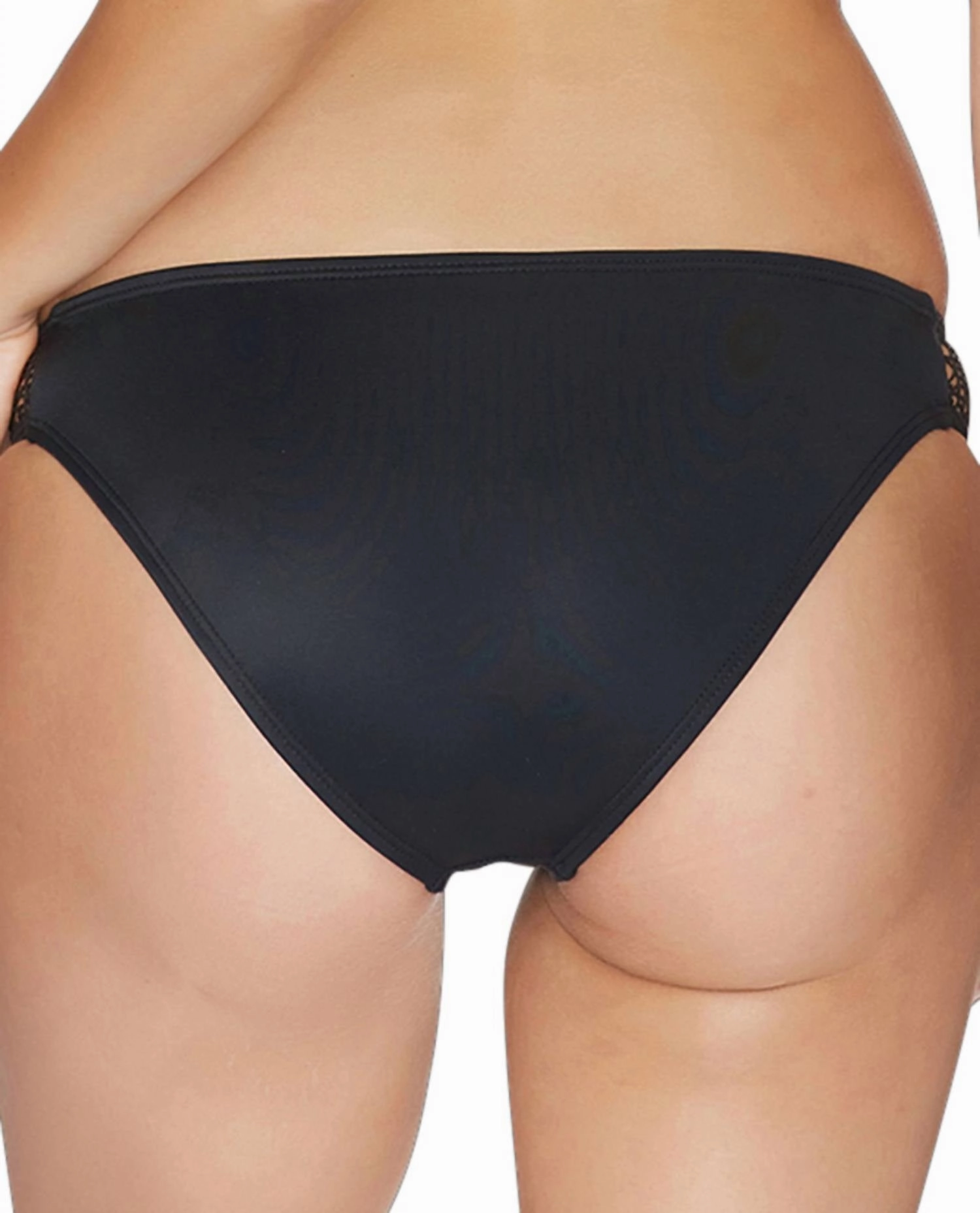 Latigo Tab Side Bikini Bottom In Black