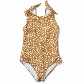 Liewood Bitte Swimsuit Mini Leo/Golden Caramel