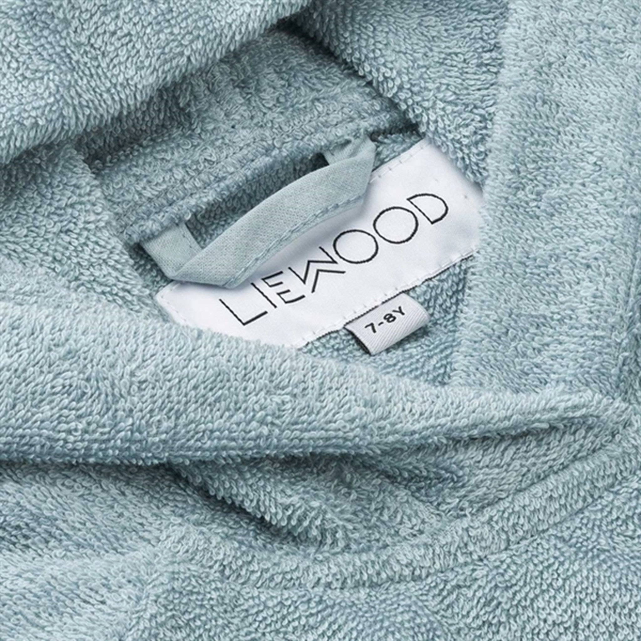 Liewood Emilia Bathrobe Poncho Sea Blue