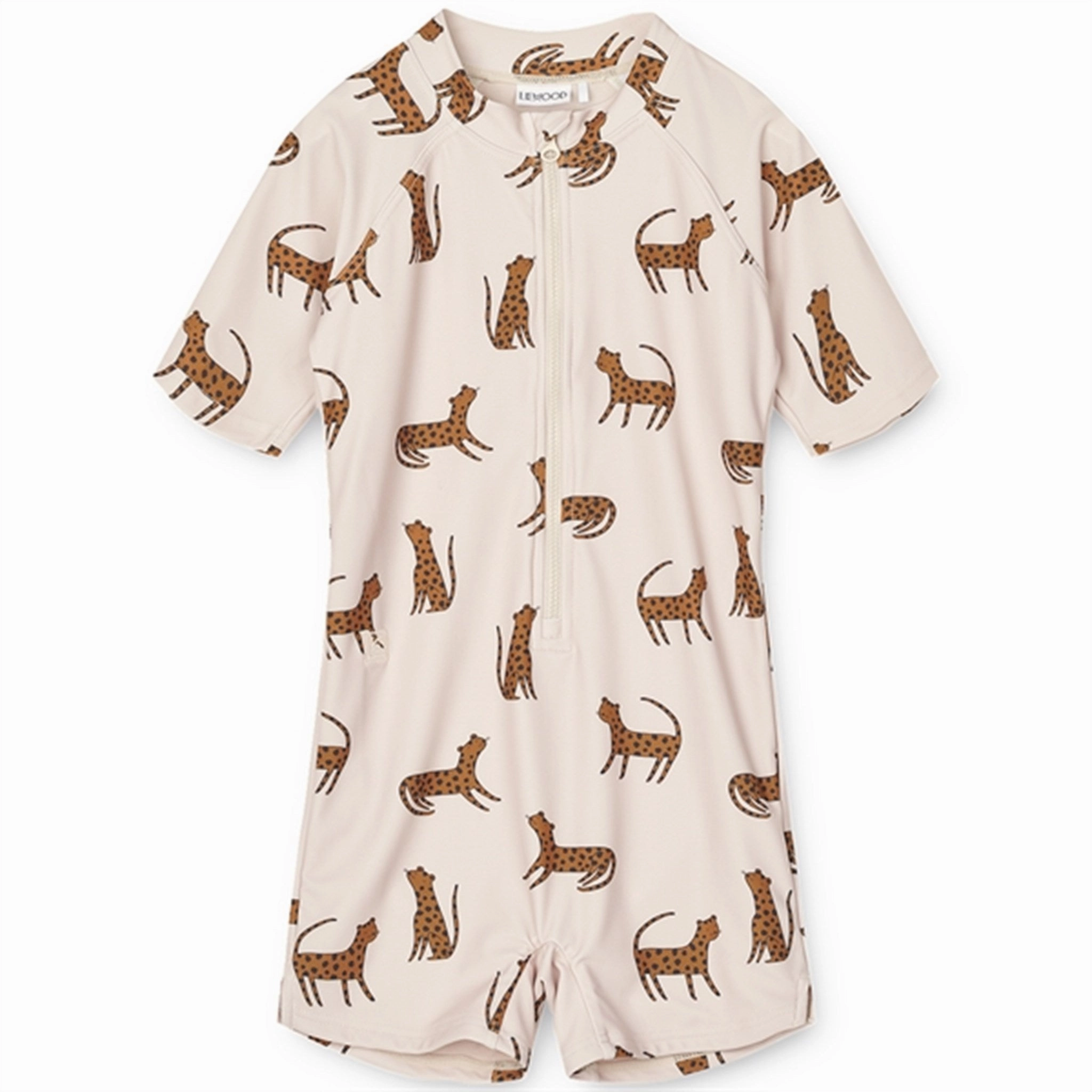 Liewood Max UV Swim Jumpsuit Leopard Sandy
