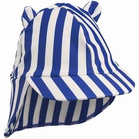 Liewood Senia Sun Hat Surf Blue Creme de la Creme