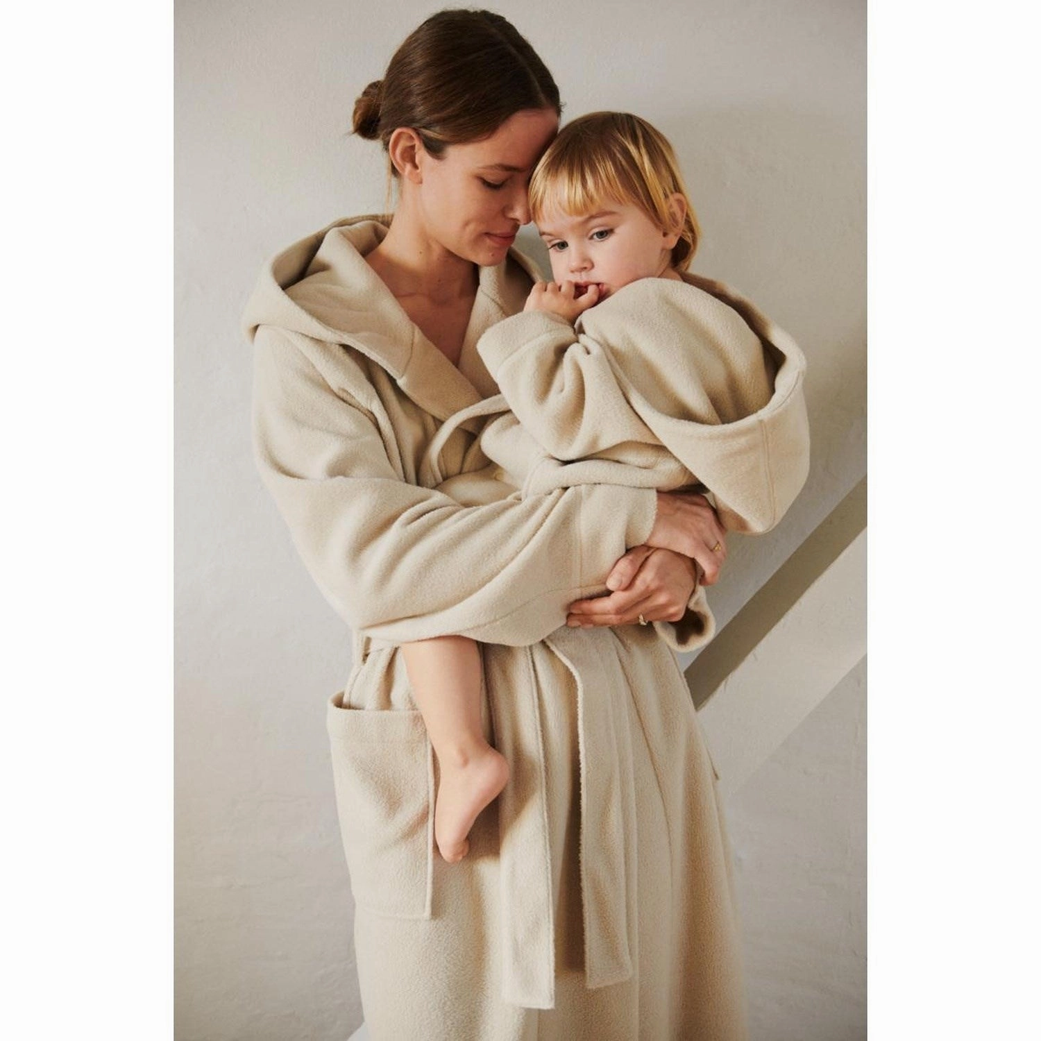 LieWood Silver Lining Saki Fleece Bathrobe With Ears