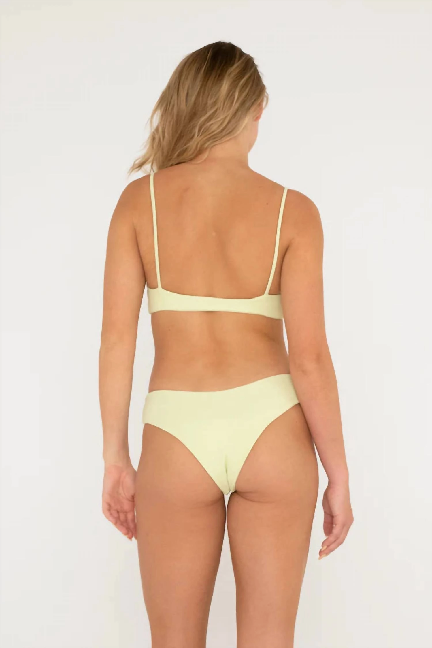 Lila Bottom Ribbed In Light Lime