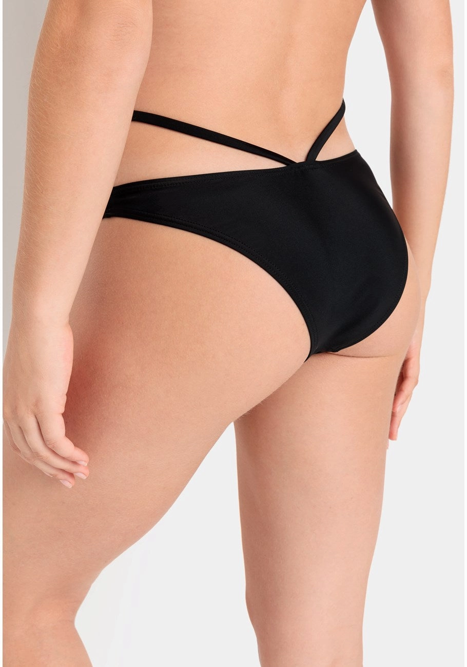 LSCN by LASCANA Women's Strappy Bikini Bottom