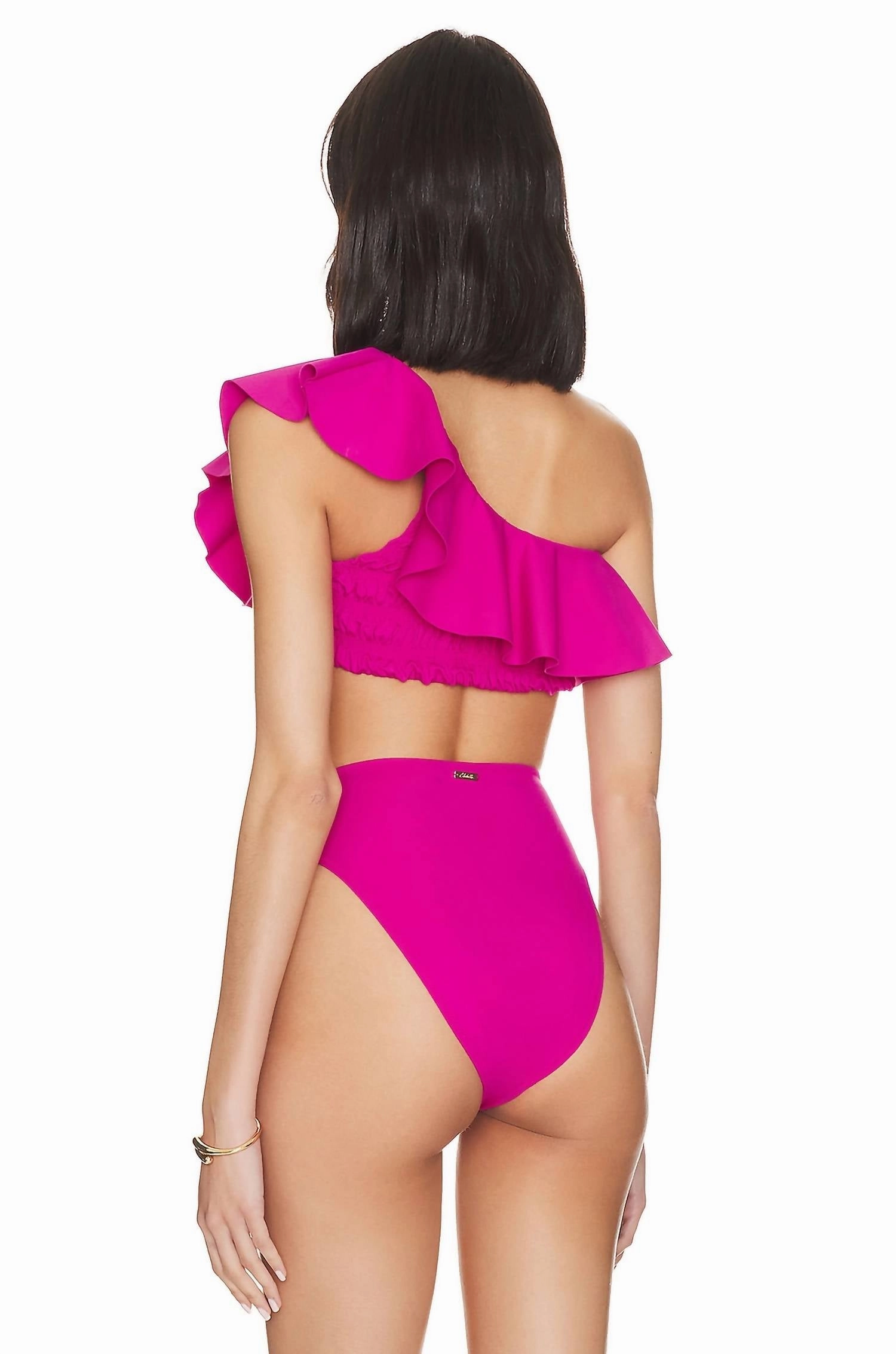 Mae Bikini Top In Magenta