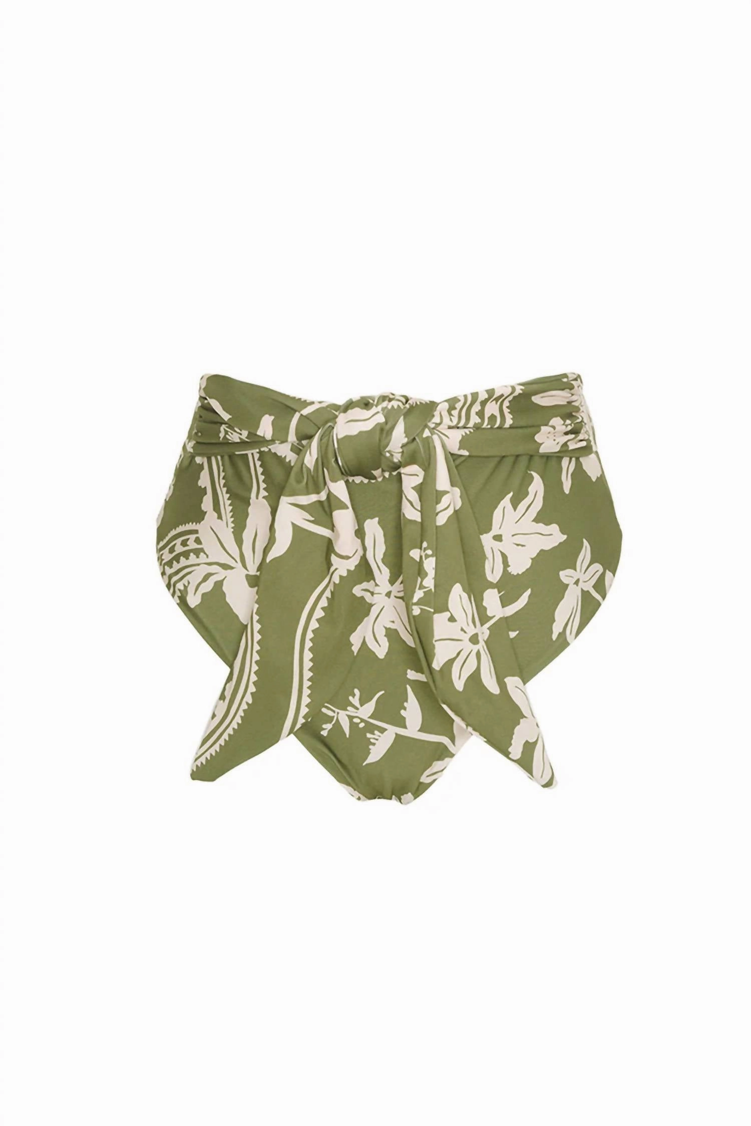 Magnolia Bikini Bottom In Emerald