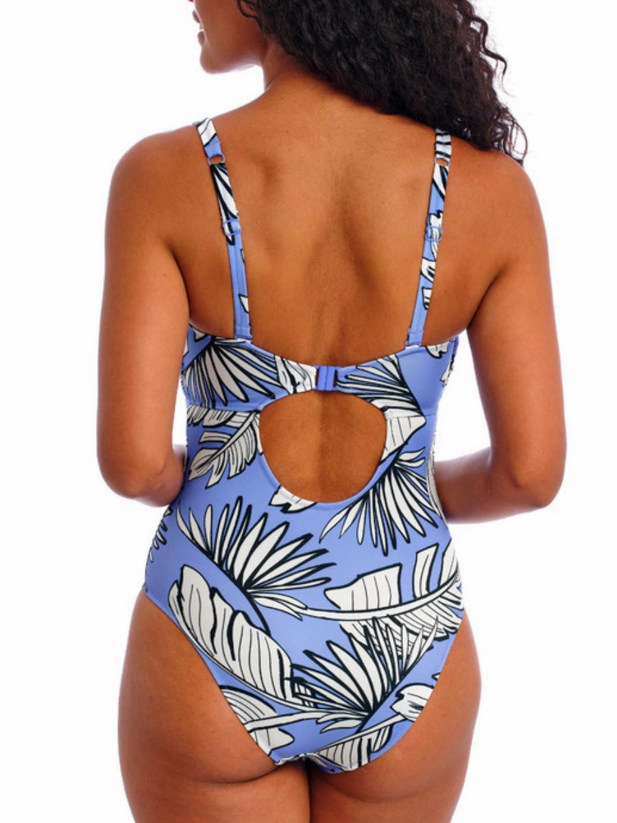 Mali Beach Underwired Swimsuit - Cornflower