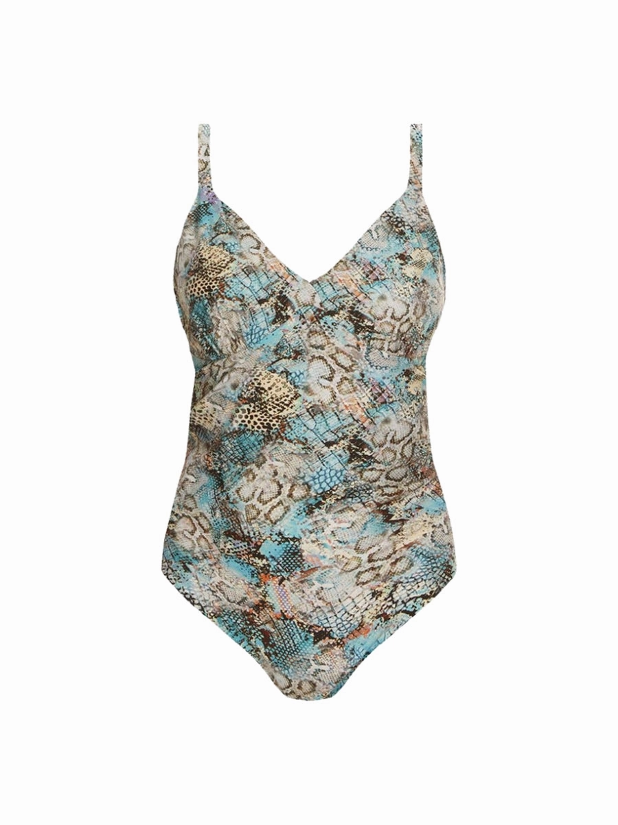 Manila Swimsuit - Iced Aqua