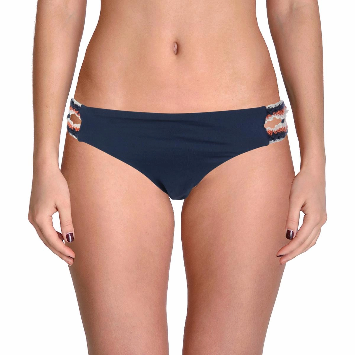 Medina Womens Low Rise Hipster Bikini Swim Bottom