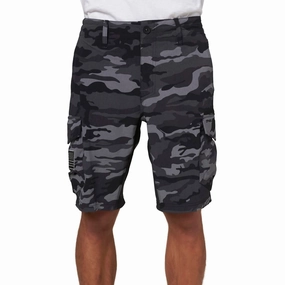 Men's Gi Jack Traveler 5 Board Shorts In Black Camo
