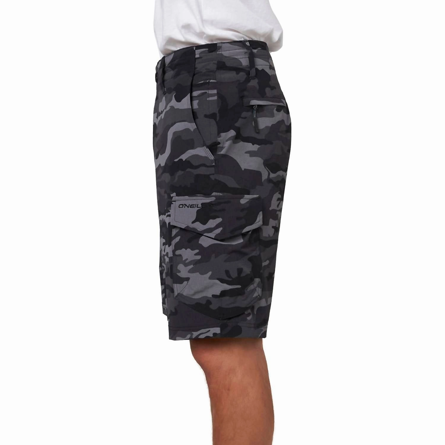 Men's Gi Jack Traveler 5 Board Shorts In Black Camo