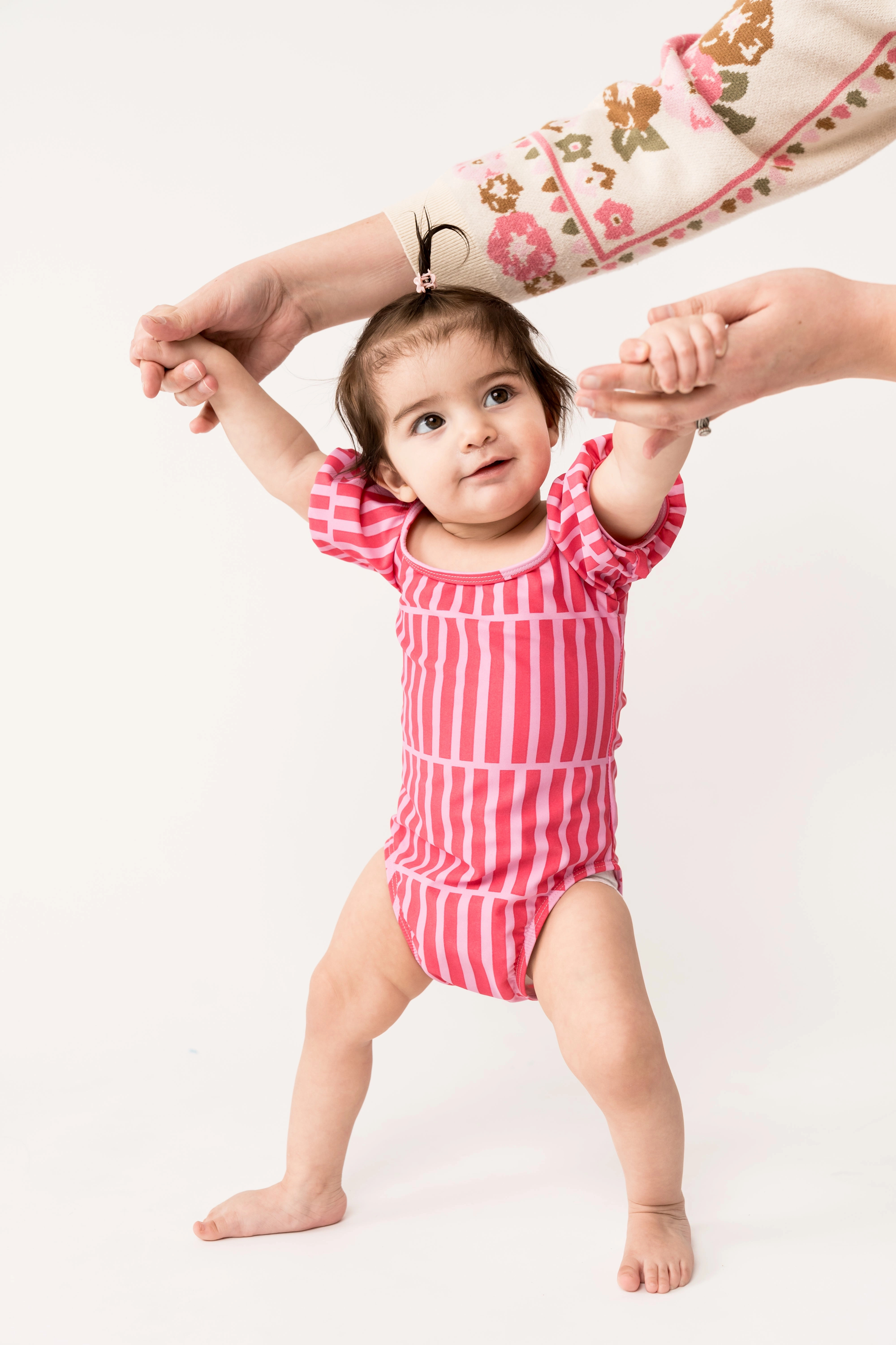 Mini Pura Vida One Piece | Pink Stripe