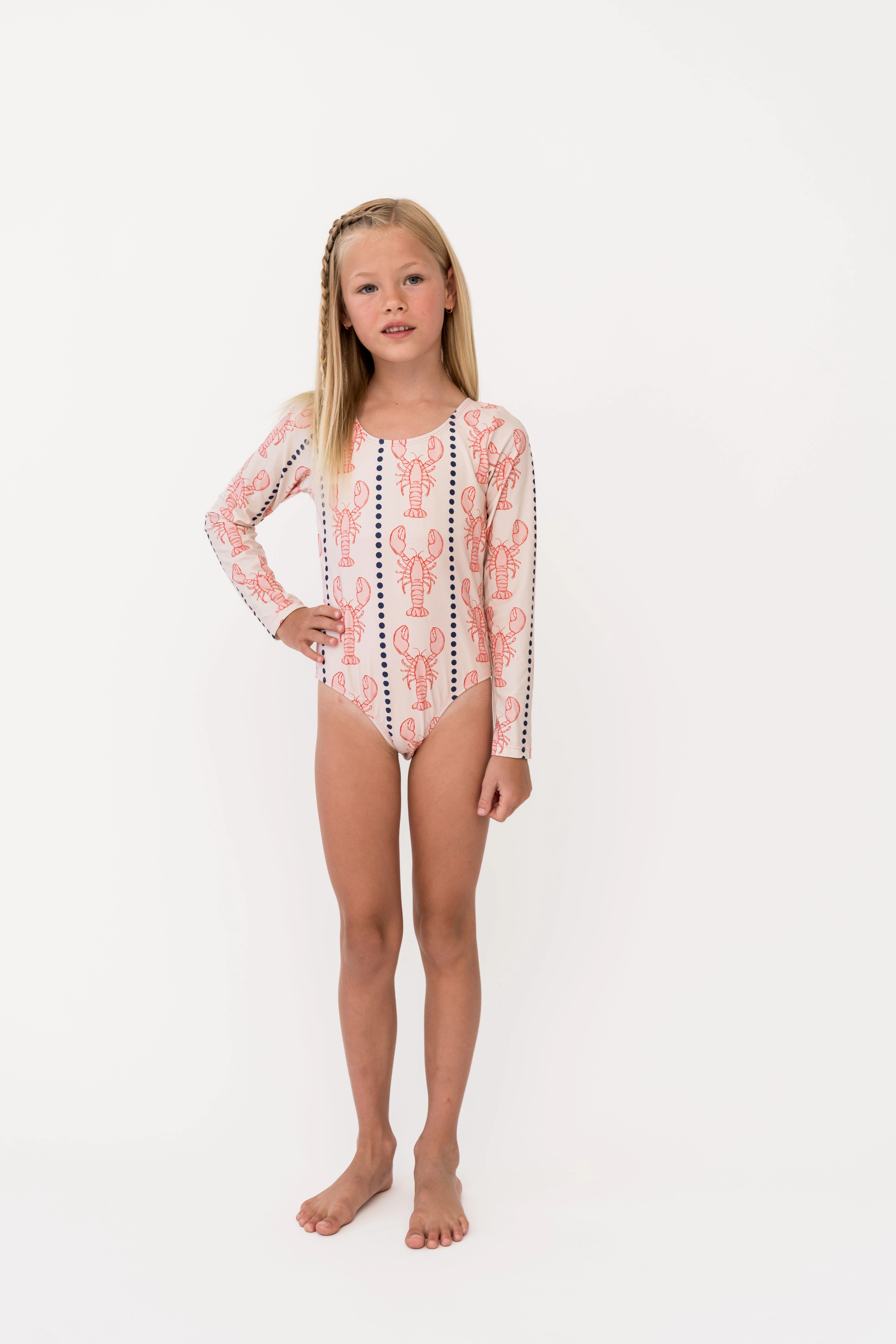 Mini Surfer Girl One Piece | Lobster Bay