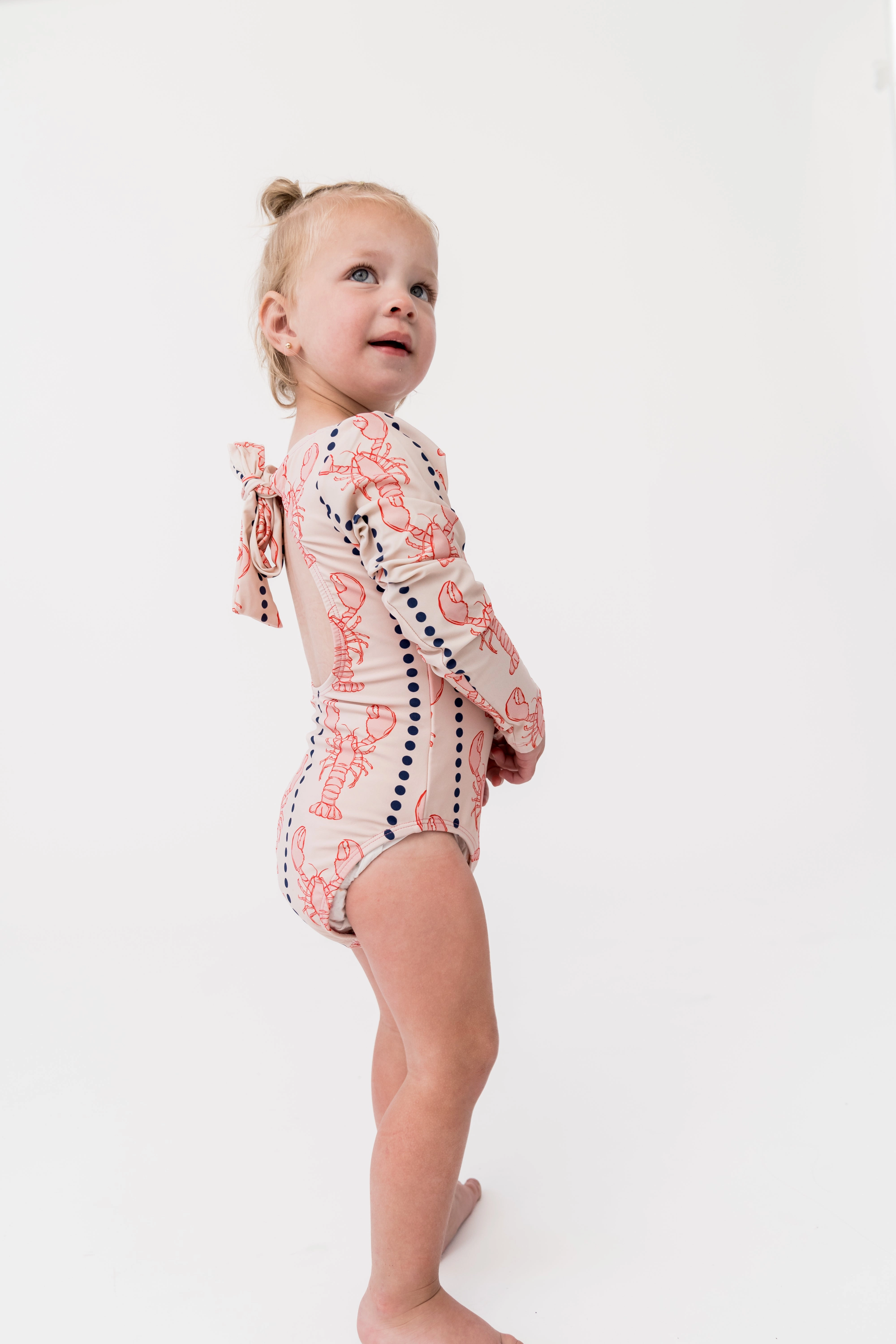 Mini Surfer Girl One Piece | Lobster Bay