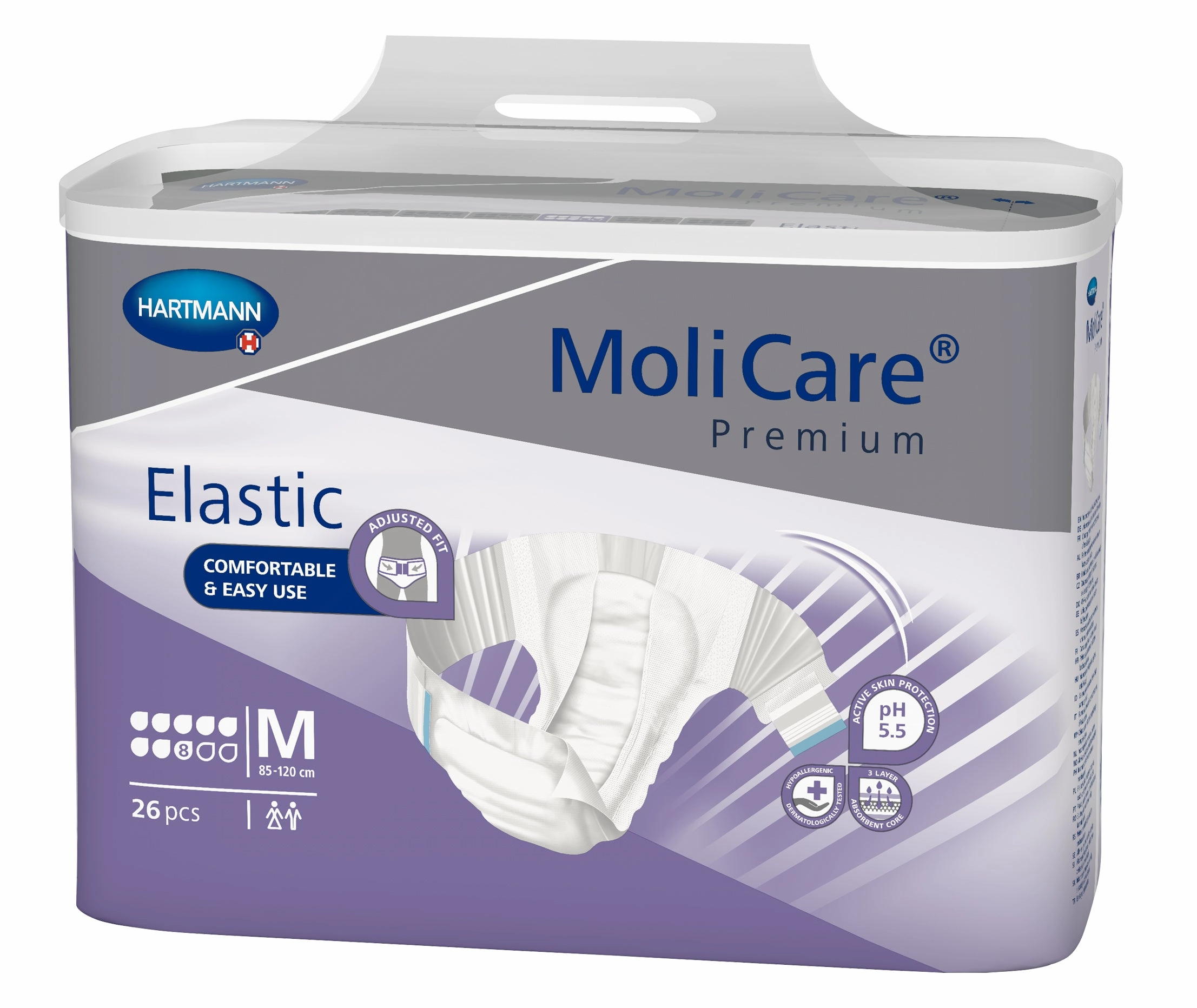 MoliCare Premium Elastic 8D Incontinence Briefs