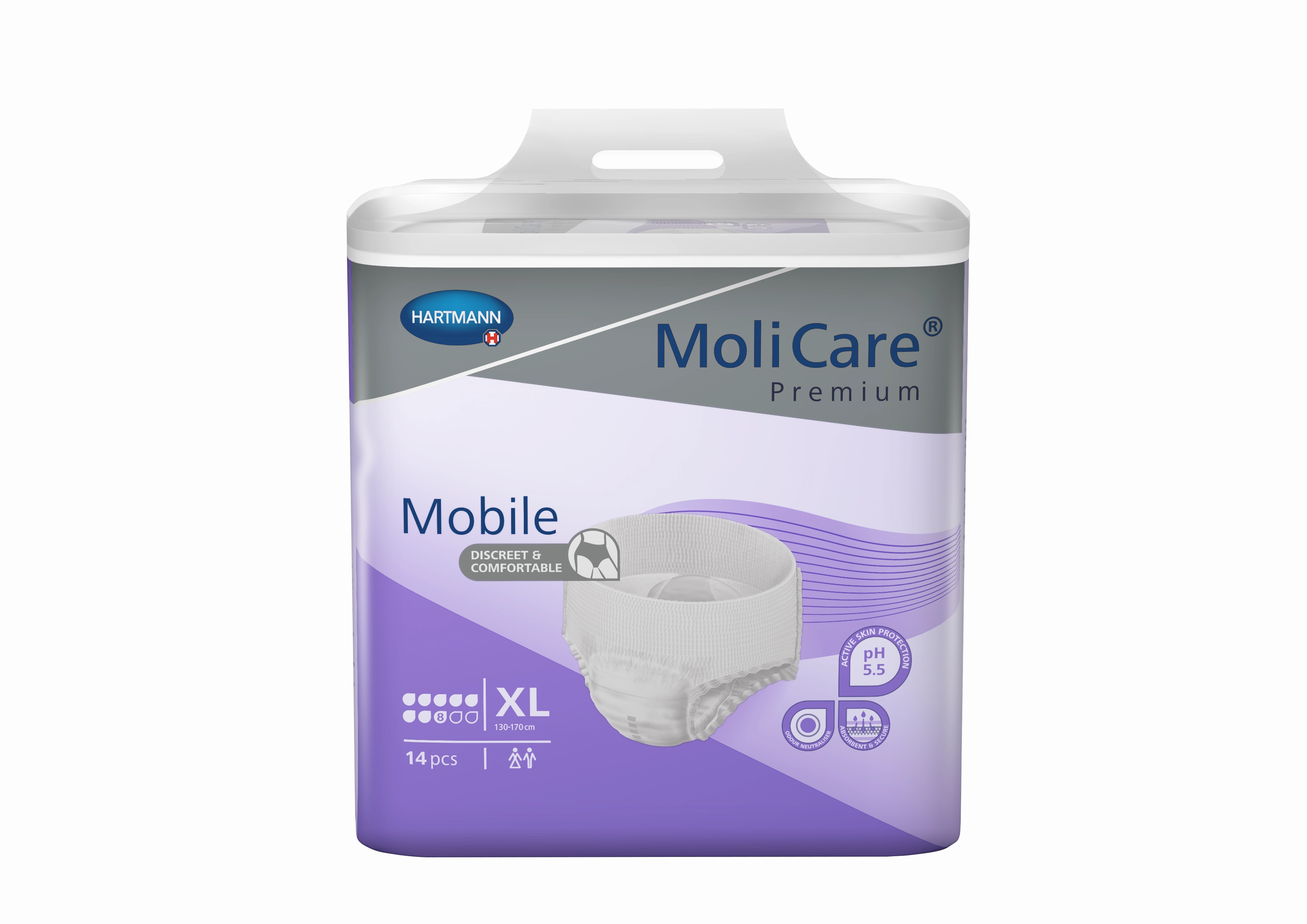MoliCare Premium Elastic 8D Incontinence Briefs