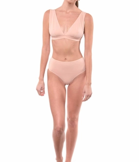 Natalie Bikini Top In Pink Blush