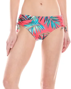 Next Destination Mid-Rise Ruched Bikini Bottom