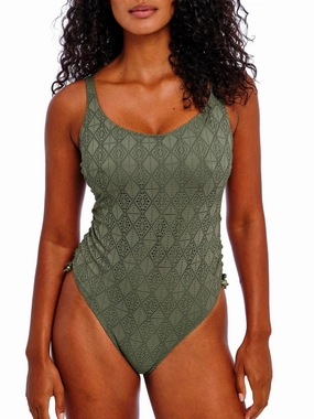 Nomad Nights Underwired Swimsuit - Sage