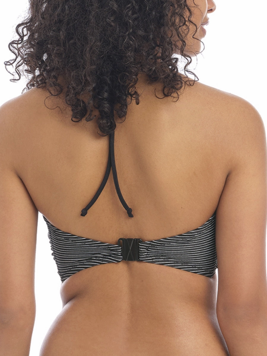 Ocean Calling Bandeau Bikini Top - Midnight