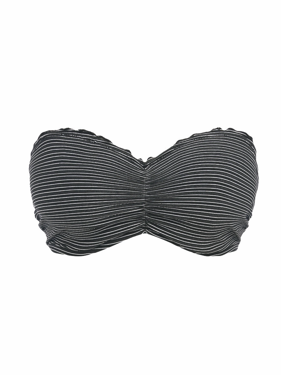 Ocean Calling Bandeau Bikini Top - Midnight