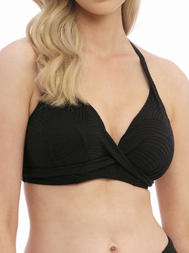 Ottawa Plunge Bikini Top - Black