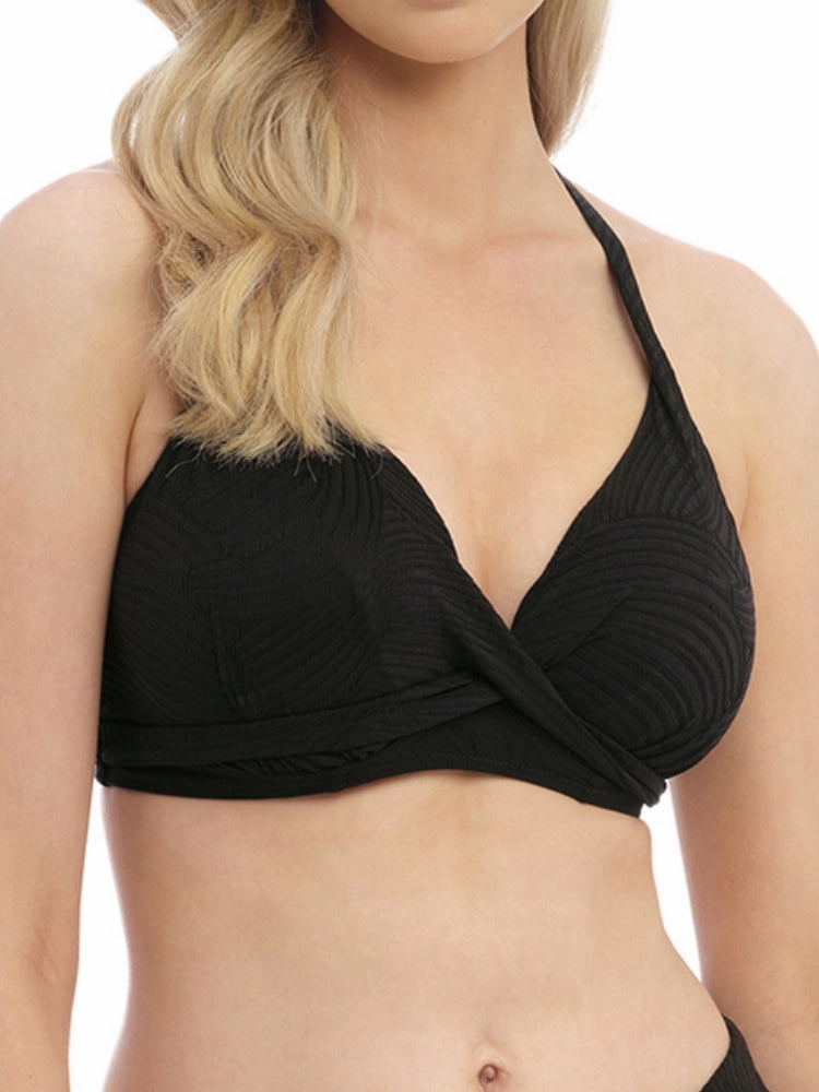 Ottawa Plunge Bikini Top - Black