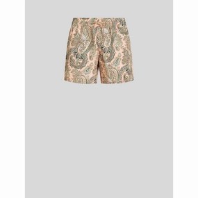 PAISLEY PRINT SWIM SHORTS