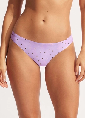 Paradise Garden Reversible Hipster Bottom In Lilac