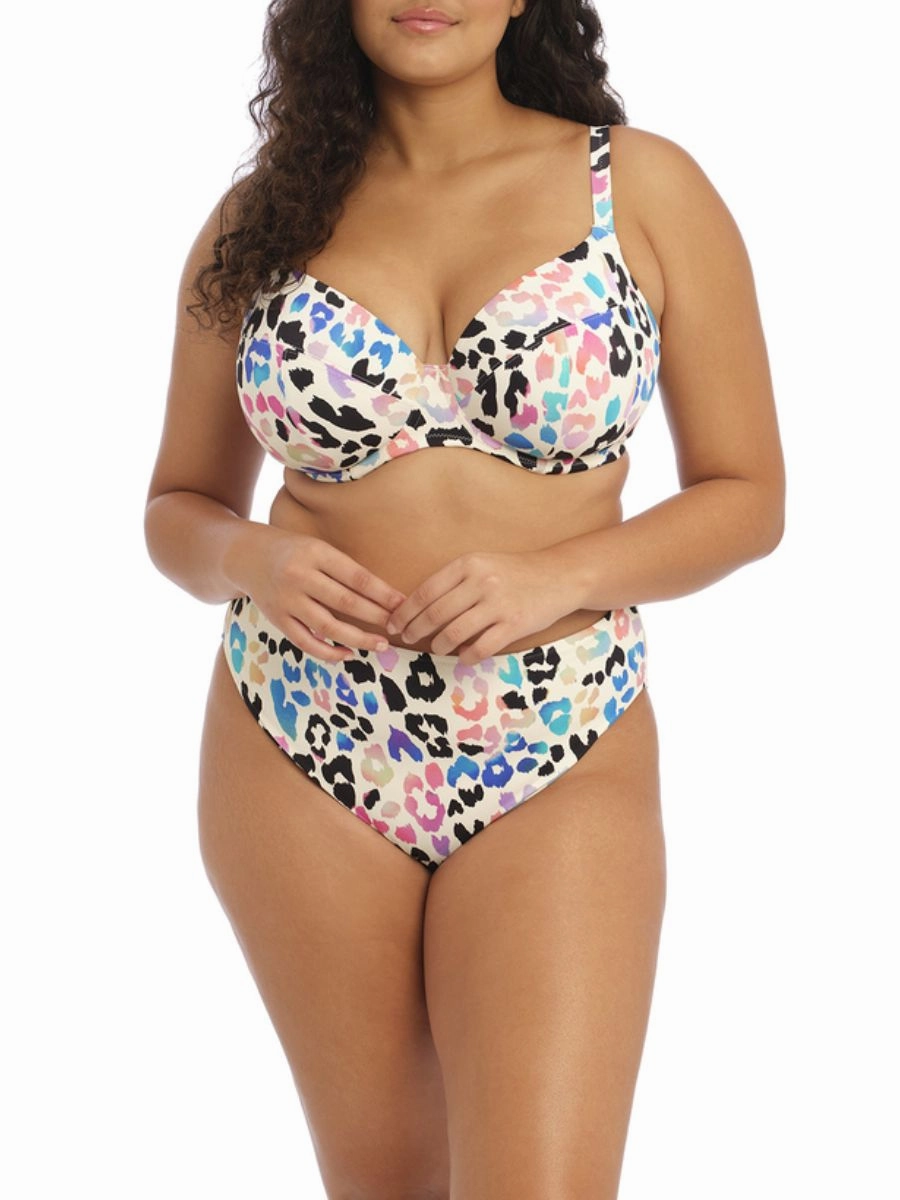 Party Bay Plunge Bikini Top - Multi