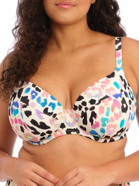 Party Bay Plunge Bikini Top - Multi