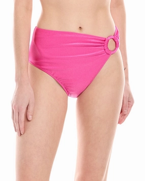 PatBO Mid-Rise Bikini Bottom