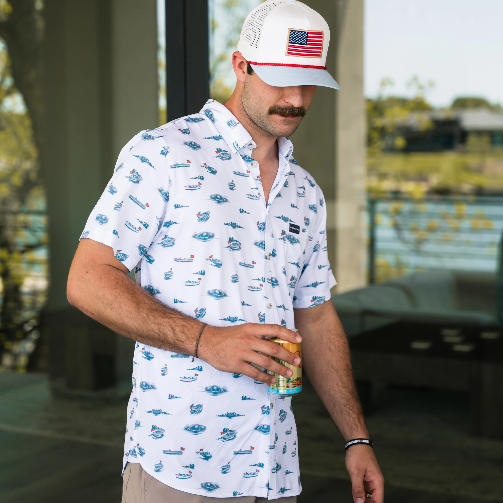 Performance Button Up - Lake Weekend