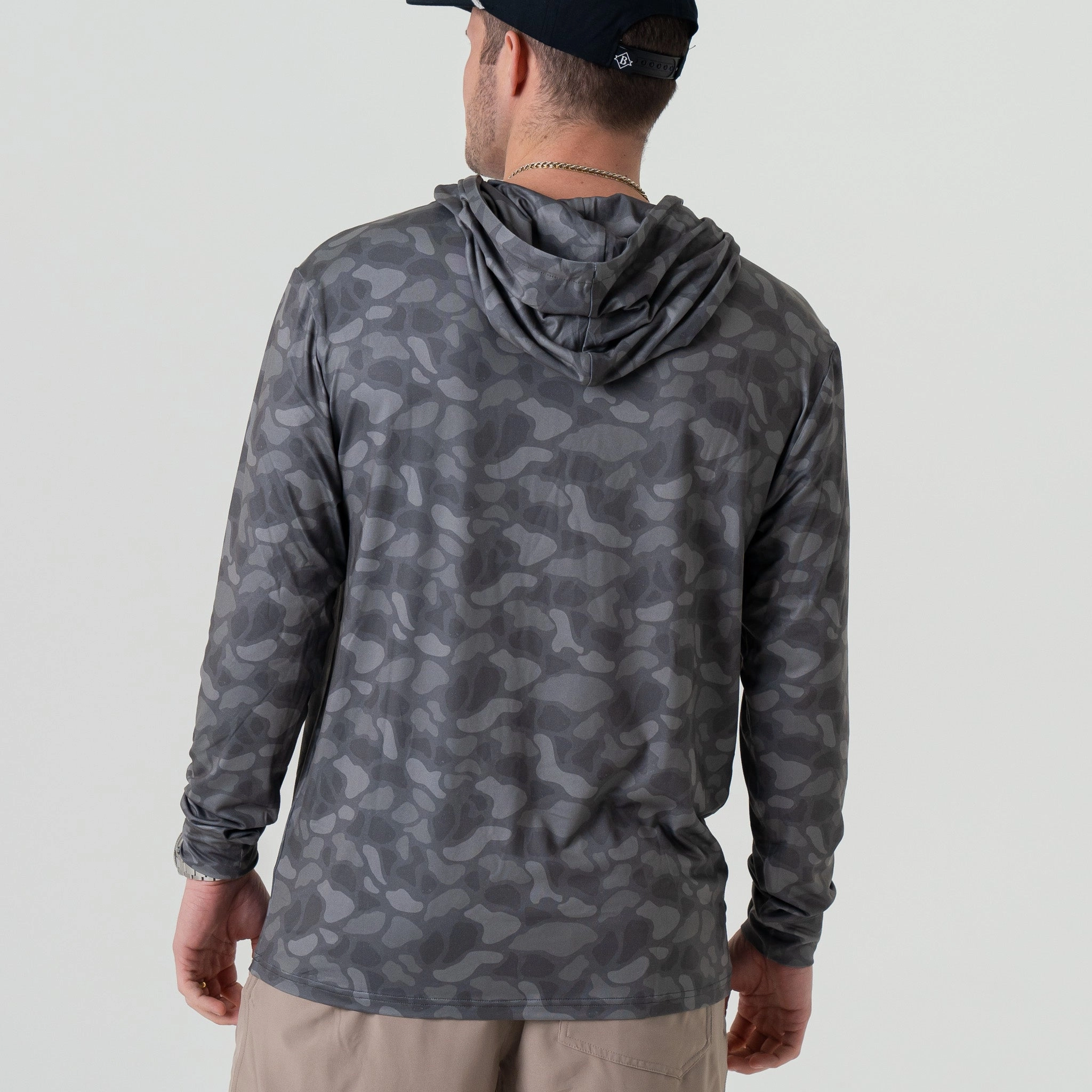 Performance Hoodie - Stone Camo