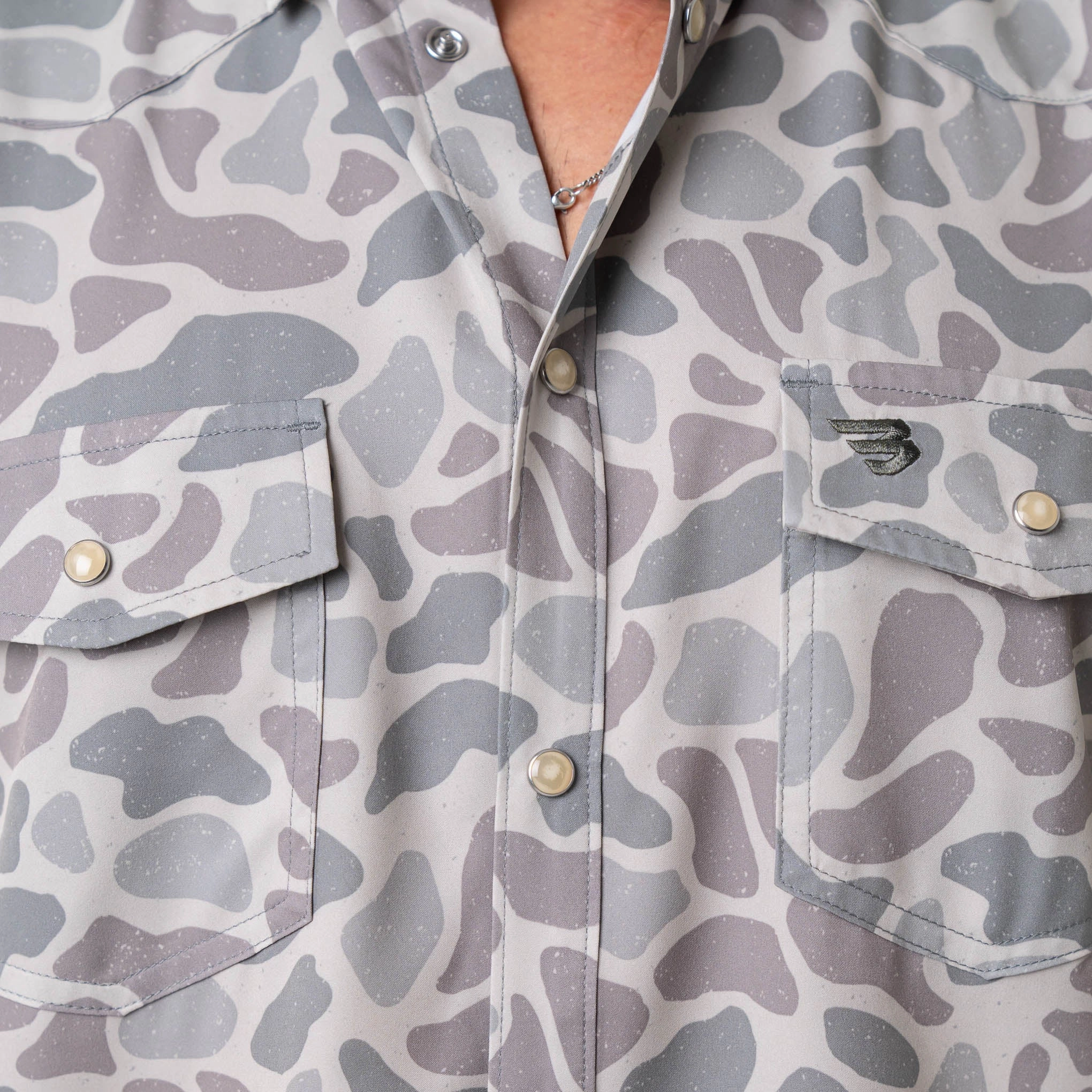 Performance Western Shirt -  Classic Deer Camo