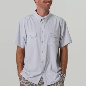 Performance Western Shirt -  Light Grey